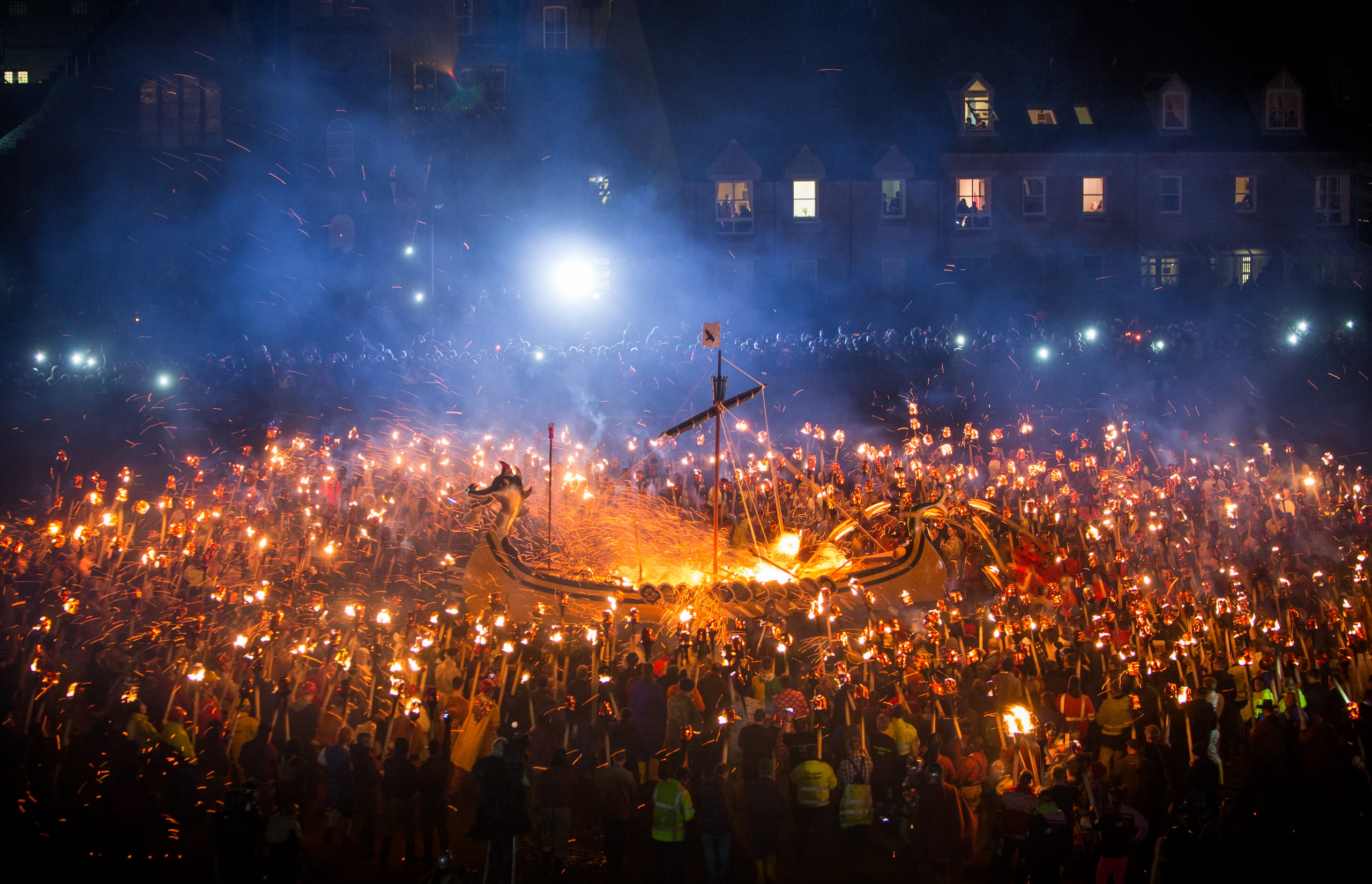 Watch Up Helly Aa live!